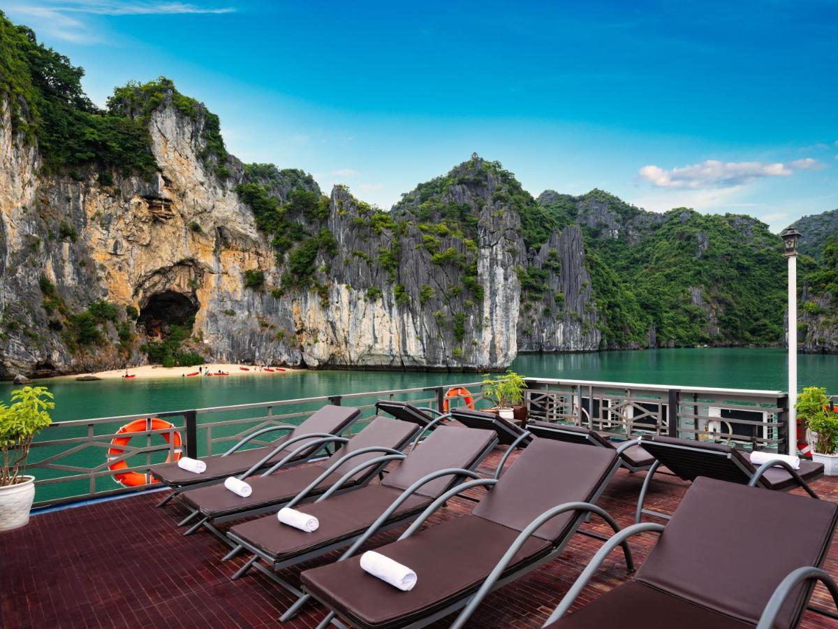 La Pandora Boutique Cruises Hotel ฮาลอง ภายนอก รูปภาพ